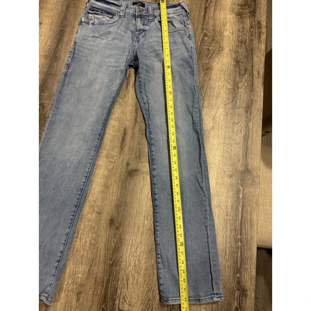 True Religion Denim Jeans Ricky Relaxed Straight SN Flap Pockets Size 30